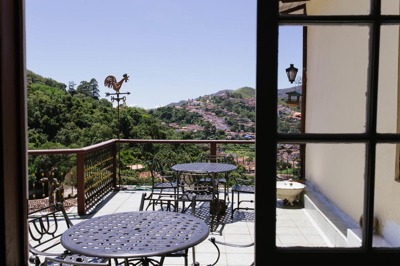 Pousada Solar Do Carmo Hotel โอว์โรเปรโต ภายนอก รูปภาพ